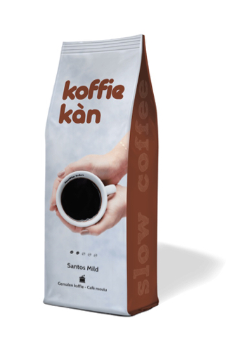 Koffie Kàn Santos mild moulu 250g
